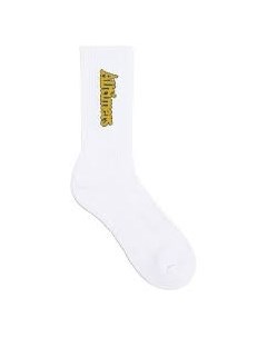 Носки Embroidered Bugged Out Broadway Sock White 2021 Alltimers