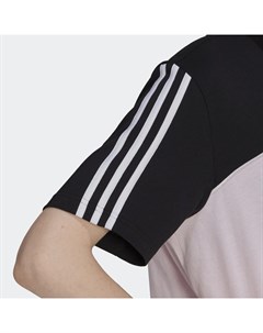 Футболка Essentials Colorblock 3 Stripes Boyfriend Sport Inspired Adidas