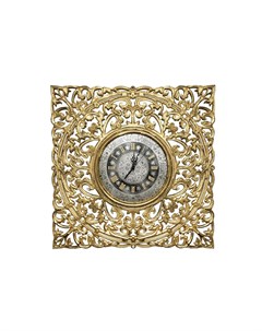 Часы настенные квадратные vintage 75 золотой 75x75x3 см Inshape