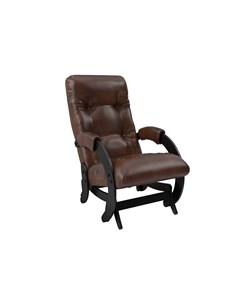 Кресло глайдер модель 68 коричневый 55x100x88 см Комфорт