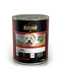 Консервы для собак Super Premium с отборным мясом Belcando