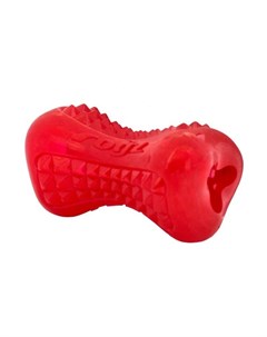 Игрушка для собак Yumz S косточка массажная для десен красная 88 мм Rogz