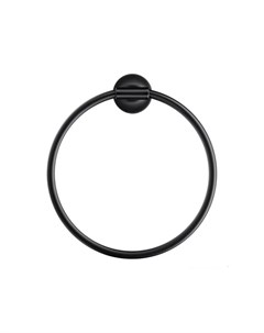Полотенцедержатель Starck T 99474600 кольцо цвет черный матовый Duravit