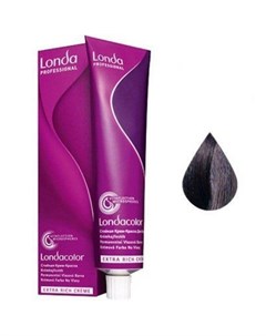 Londacolor 3 6 Стойкая крем краска для волос темный шатен фиолетовый 60 мл Londa professional