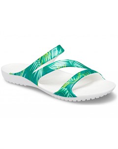 Сандалии женские Women s Kadee II Tropical Sandal White Multi Crocs