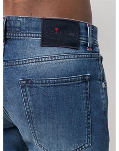 Узкие джинсы с заниженной талией Kiton