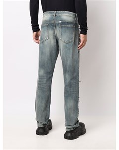 Декорированные джинсы прямого кроя Givenchy
