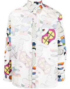 Рубашка с геометричным принтом Comme des garçons shirt