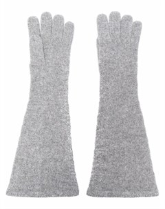 Длинные трикотажные перчатки Toteme