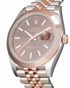 Наручные часы Datejust pre owned 41 мм 2021 го года Rolex