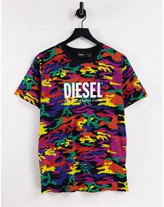 Разноцветная футболка xPride Diesel