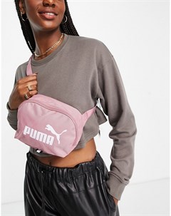Розовая сумка кошелек на пояс Phase Puma