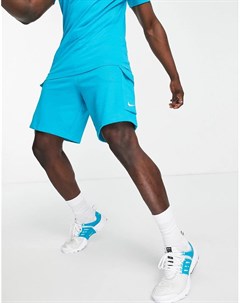 Флисовые шорты карго аквамаринового цвета с логотипом Zig Zag Nike