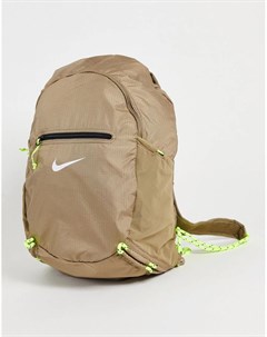 Светло бежевый компактный и легкий рюкзак Stash Nike
