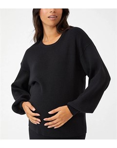 Черный пуловер для будущих мам Cotton:on maternity