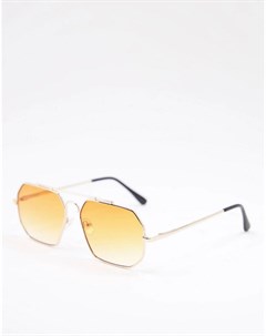 Солнцезащитные очки с двойной перемычкой в стиле 70 х Madein Madein.