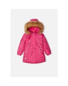Куртка зимняя Reima Siida со светоотражающим принтом розовый Mothercare
