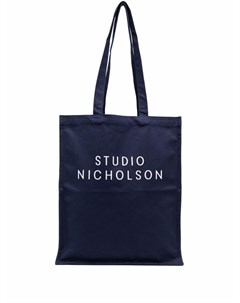 Сумка шопер с логотипом Studio nicholson