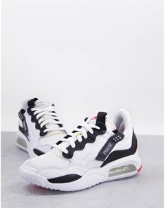 Бело черные кроссовки MA2 Jordan