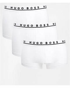 Набор из 3 белых боксеров брифов By Hugo Boss