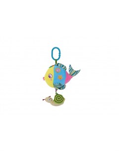 Подвесная игрушка музыкальная Toys Разноцветная Рыбка Bertoni (lorelli)