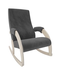Кресло качалка california серый 54x100x95 см Комфорт