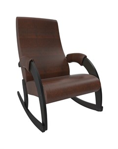 Кресло качалка california коричневый 54x100x95 см Комфорт