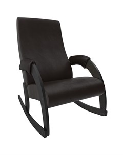 Кресло качалка california черный 54x100x95 см Комфорт
