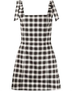 Короткое платье Maryann в клетку Alice+olivia