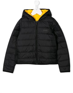 Двусторонняя куртка пуховик с логотипом Boss kidswear