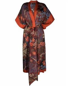 Халат кимоно с цветочным принтом Carine gilson