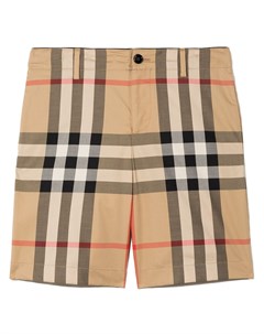 Шорты в клетку Vintage Check Burberry kids