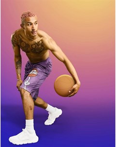 Фиолетовые баскетбольные шорты с принтом от комплекта Space Jam A New Legacy Asos design
