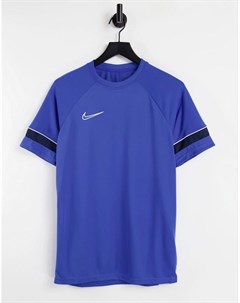 Синяя футболка Academy 21 Dri FIT Nike football