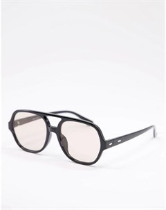 Солнцезащитные очки с бесцветными линзами в стиле 70 х Madein Madein.