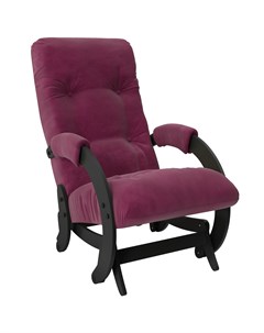 Кресло глайдер oxford 68 фиолетовый 55x100x88 см Комфорт