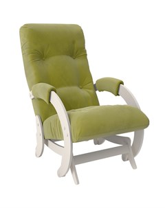 Кресло глайдер oxford 68 зеленый 55x100x88 см Комфорт