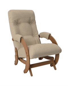 Кресло глайдер oxford 68 серый 55x100x88 см Комфорт