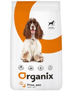 Adult Dog Weight Control Duck Rice Контроль веса диетический для взрослых собак с уткой и рисом 18 к Organix