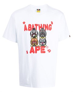 Футболка с графичным принтом A bathing ape®