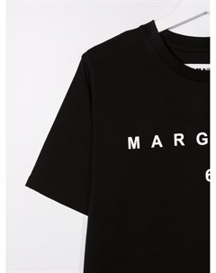 Платье футболка с логотипом Maison margiela