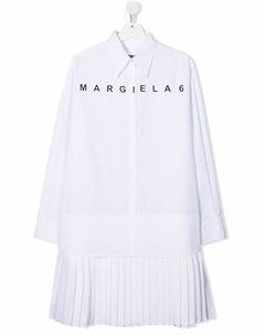 Платье рубашка с логотипом Maison margiela