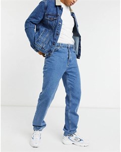 Синие джинсы в винтажном стиле Asos design