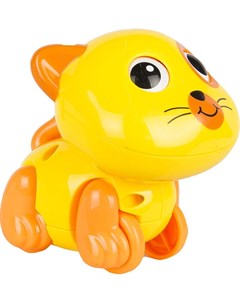 Машинка Желтый котик с оранжевыми лапами 8 5 см Игруша