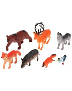 Игровой набор Диалоги о животных Дикие животные умеренной полосы Играем вместе