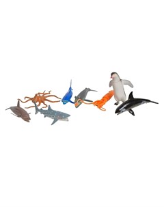 Игровой набор В мире животных Морские обитатели 1toy