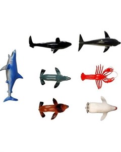 Игровой набор В мире животных Морские животные 1toy