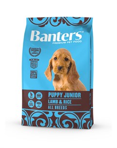 Сухой корм Puppy Junior 3 кг Banters