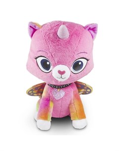 Мягкая игрушка Замурчательная плюшевая вечеринка Фелисити 20 см Радужно бабочково единорожная кошка