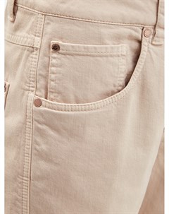 Окрашенные вручную джинсы из хлопкового денима Soft Brunello cucinelli